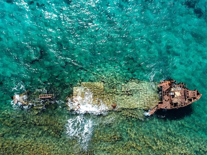 gramvousa shipwreck